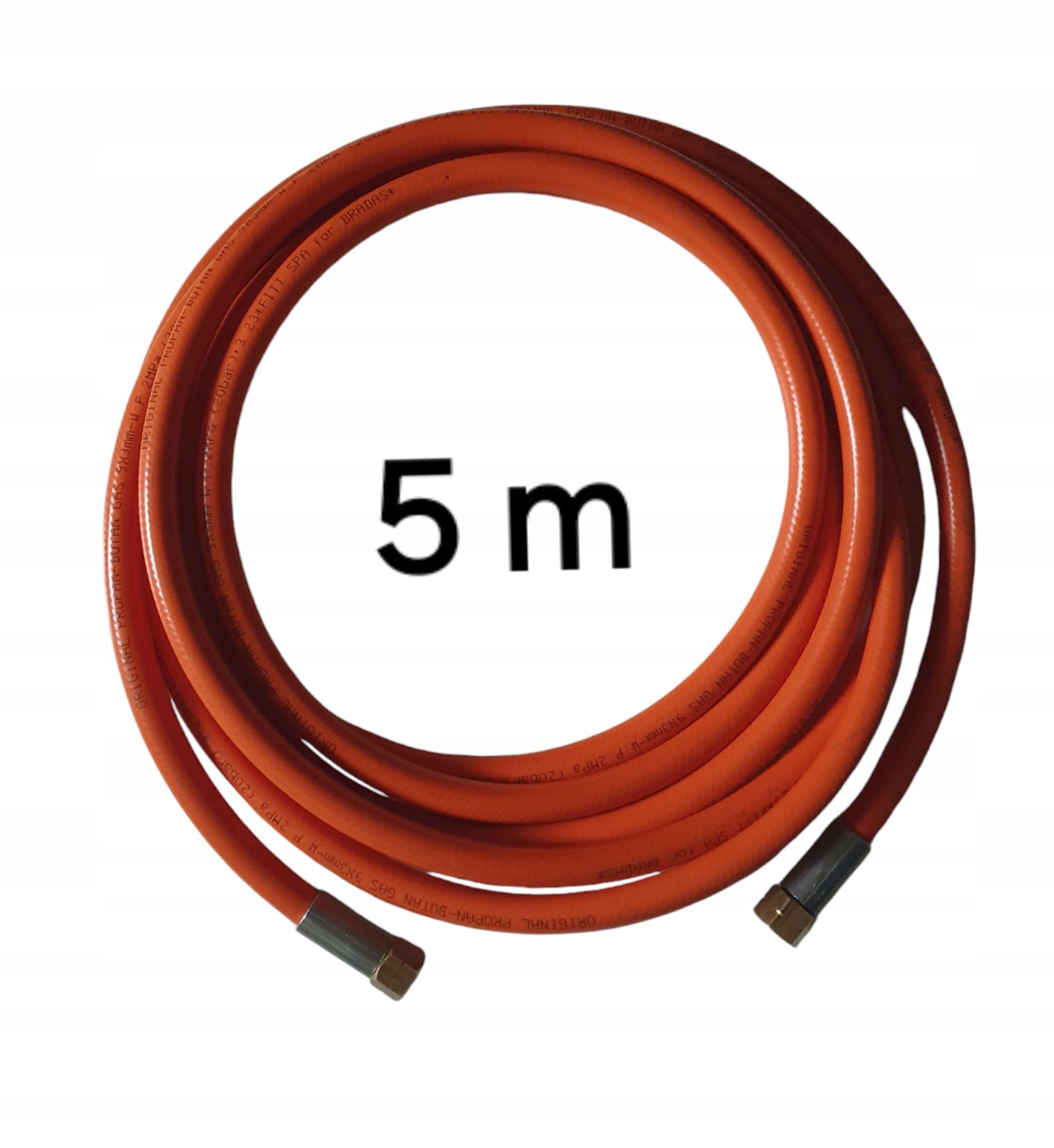 Wąż do palnika gazowego 5m (do reduktora) Bradas